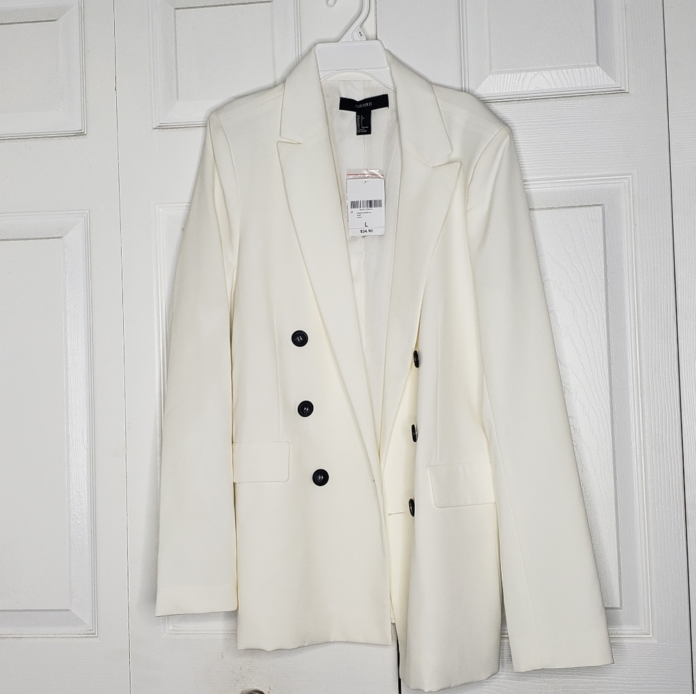 Off white/Cream Women's Blazer